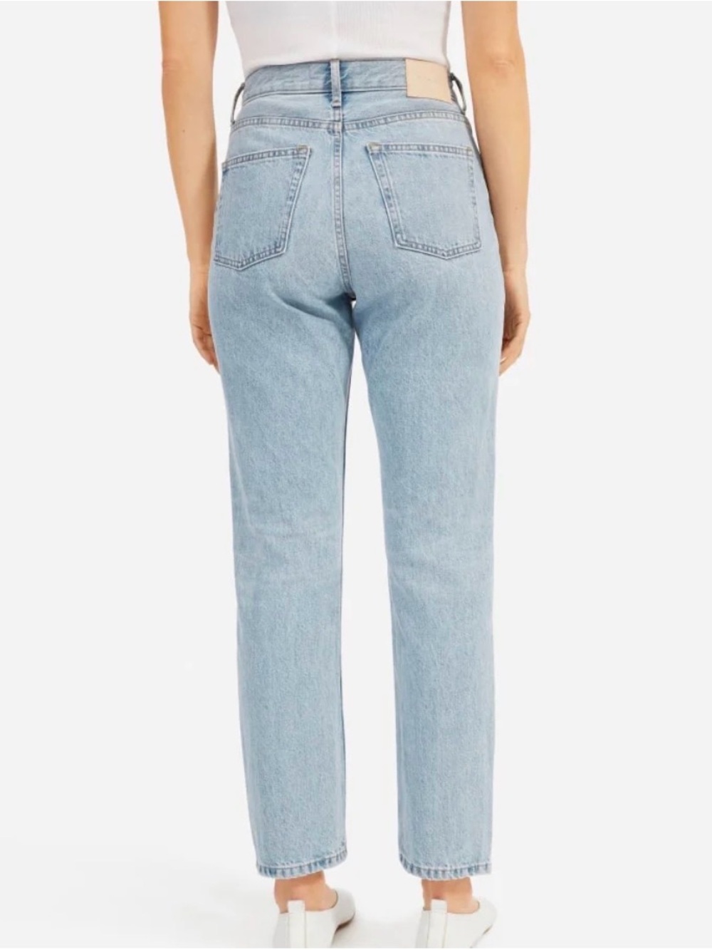 Everlane Light Wash Straight-Leg Women's Jeans
